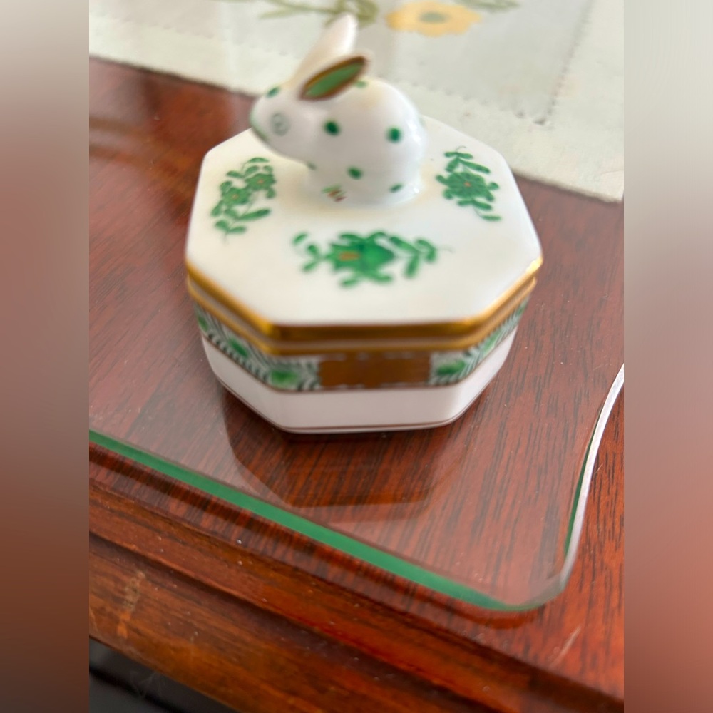 Herend trinket box.